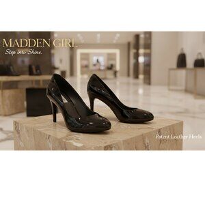 Madden Girl - Patent Leather Black Heels